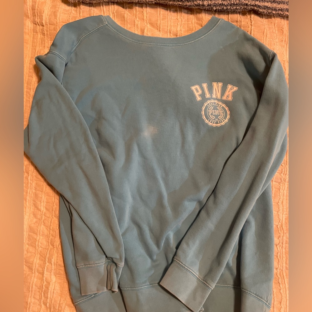 Pink brand sweatshirt. Size L